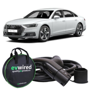 Audi A8 TFSI e Charging Cable