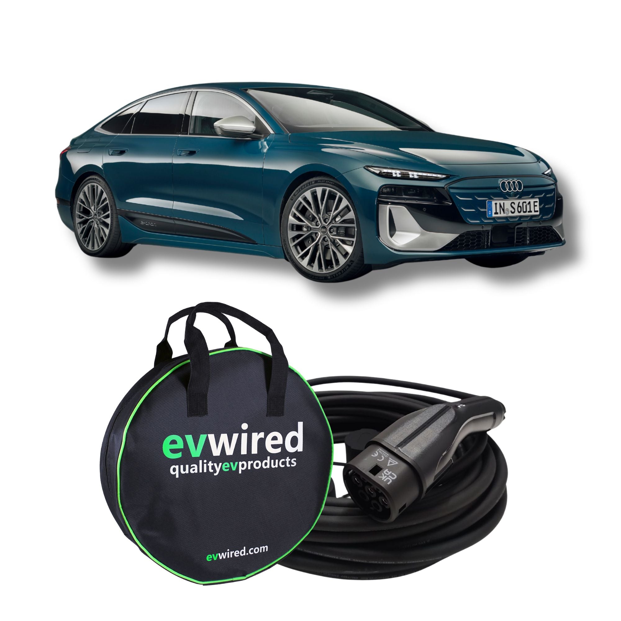 AUDI S6 E-Tron EV Charging Cable