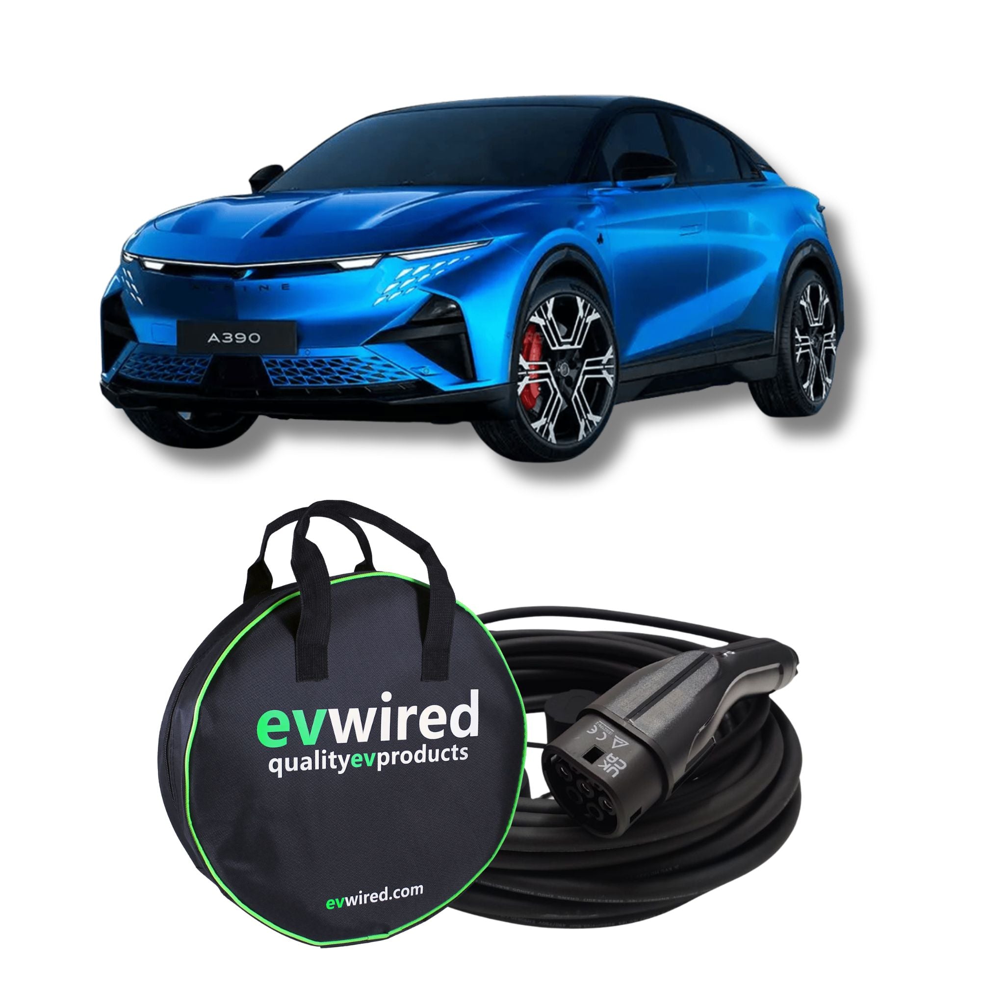Alpine A390 Electric Charging Cable
