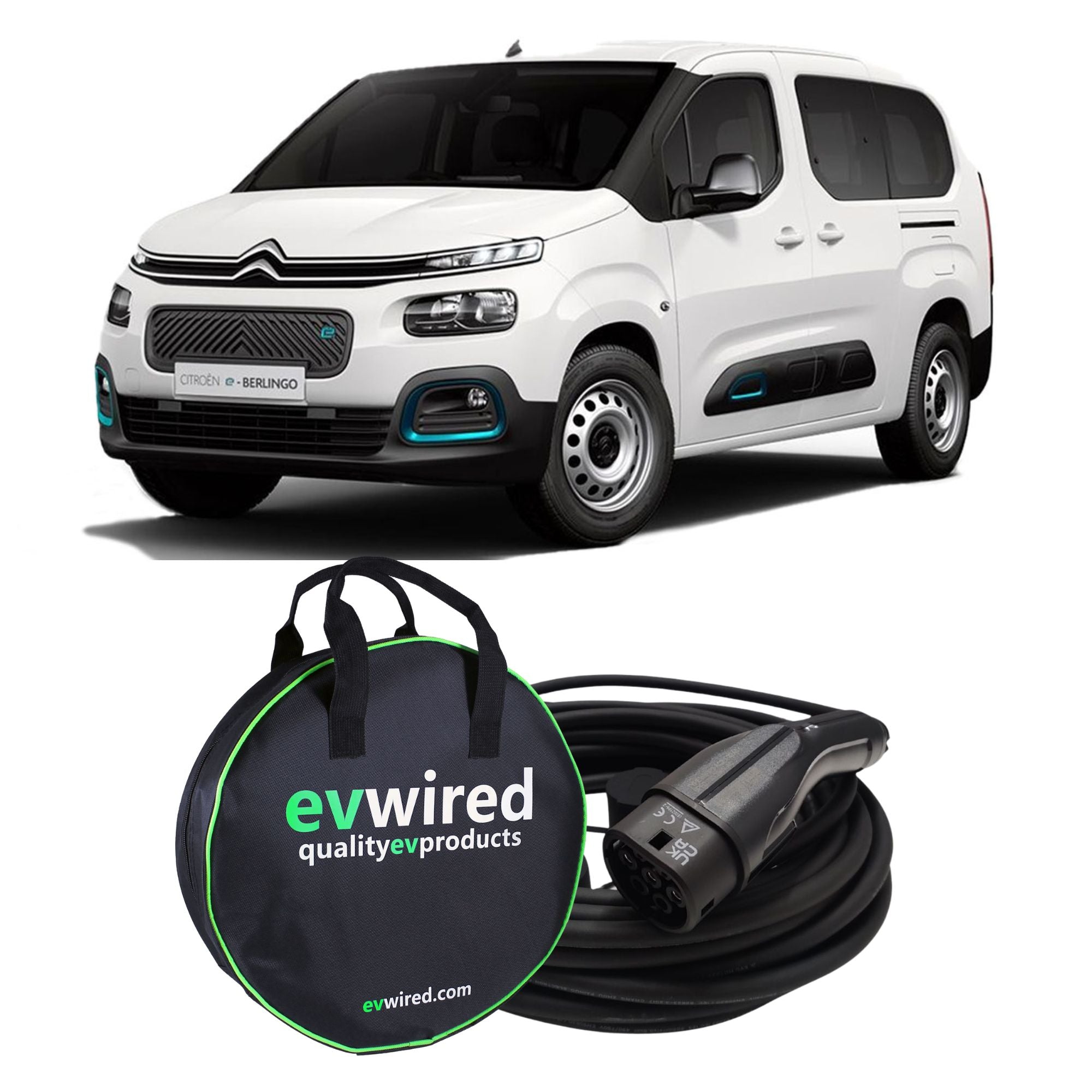 Citroen e-Berlingo Charging Cable