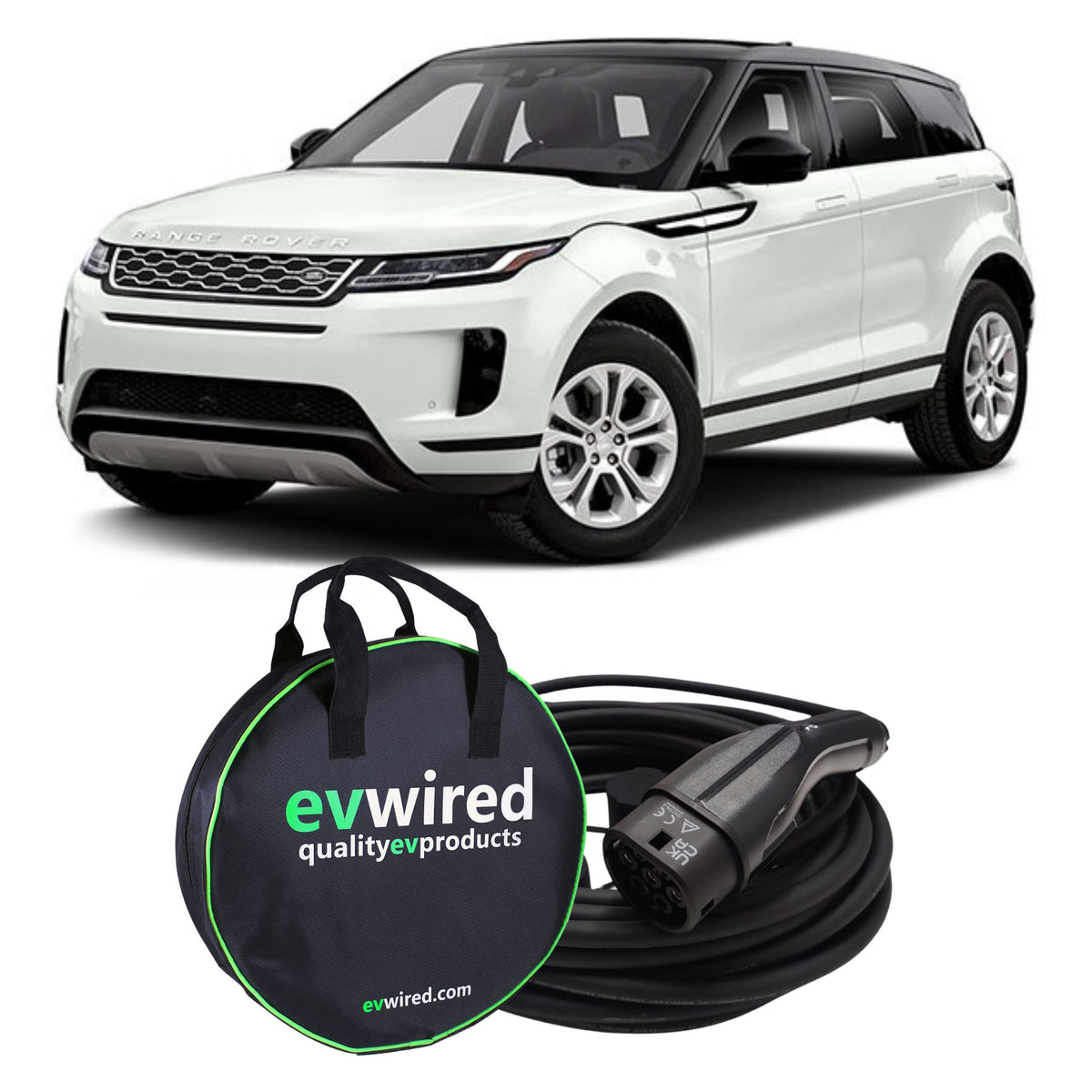 Land Rover EV Charging Cables | Free Fast Delivery & 5 Yr Warranty