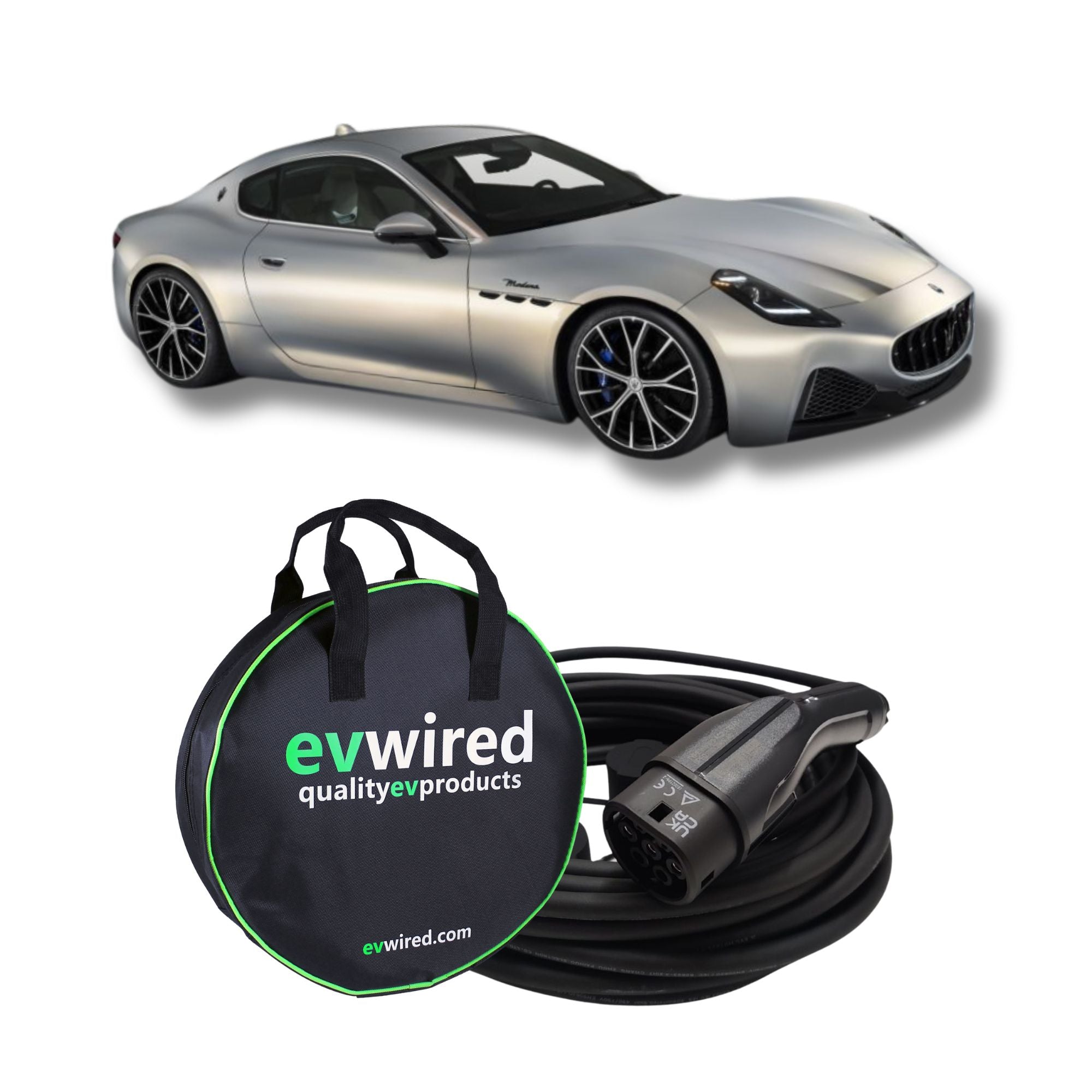 Maserati GranTurismo Folgore EV Charging Cable