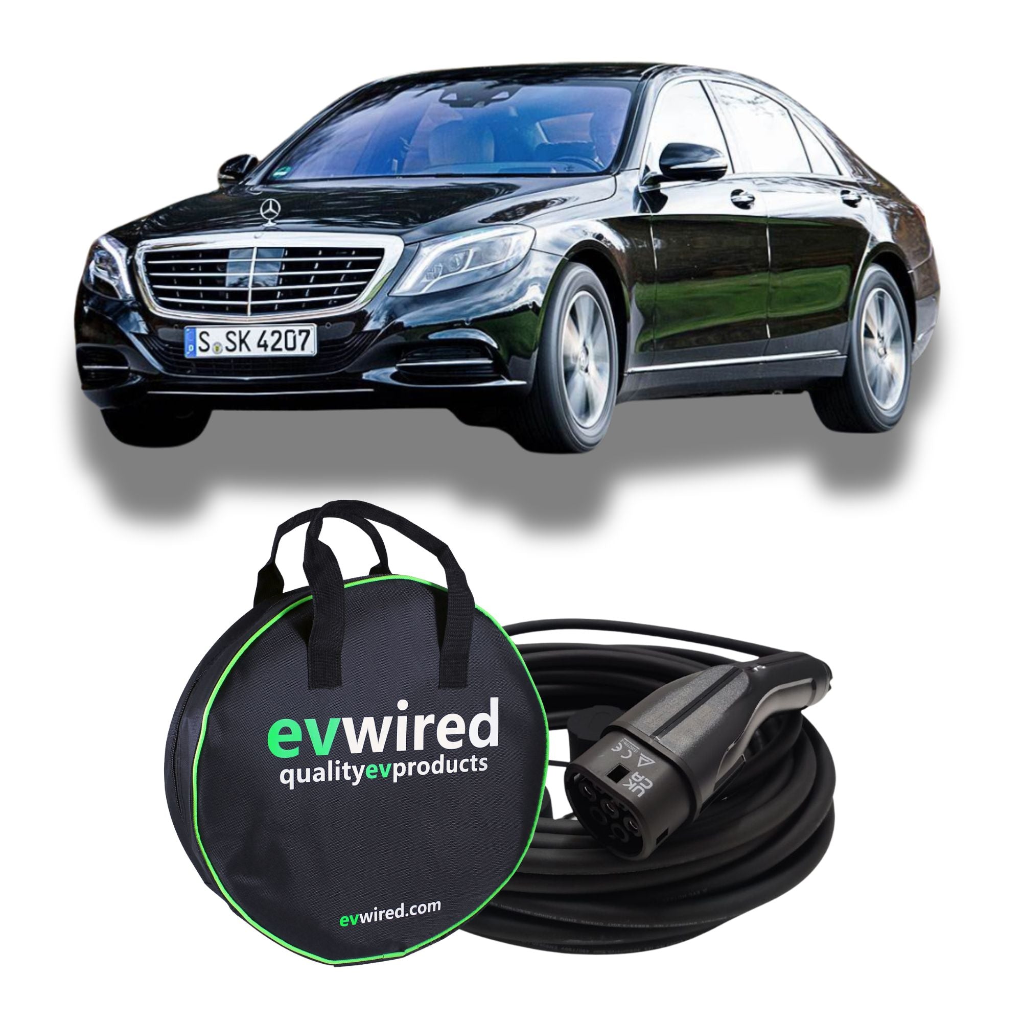Mercedes S500 PHEV Charging Cable