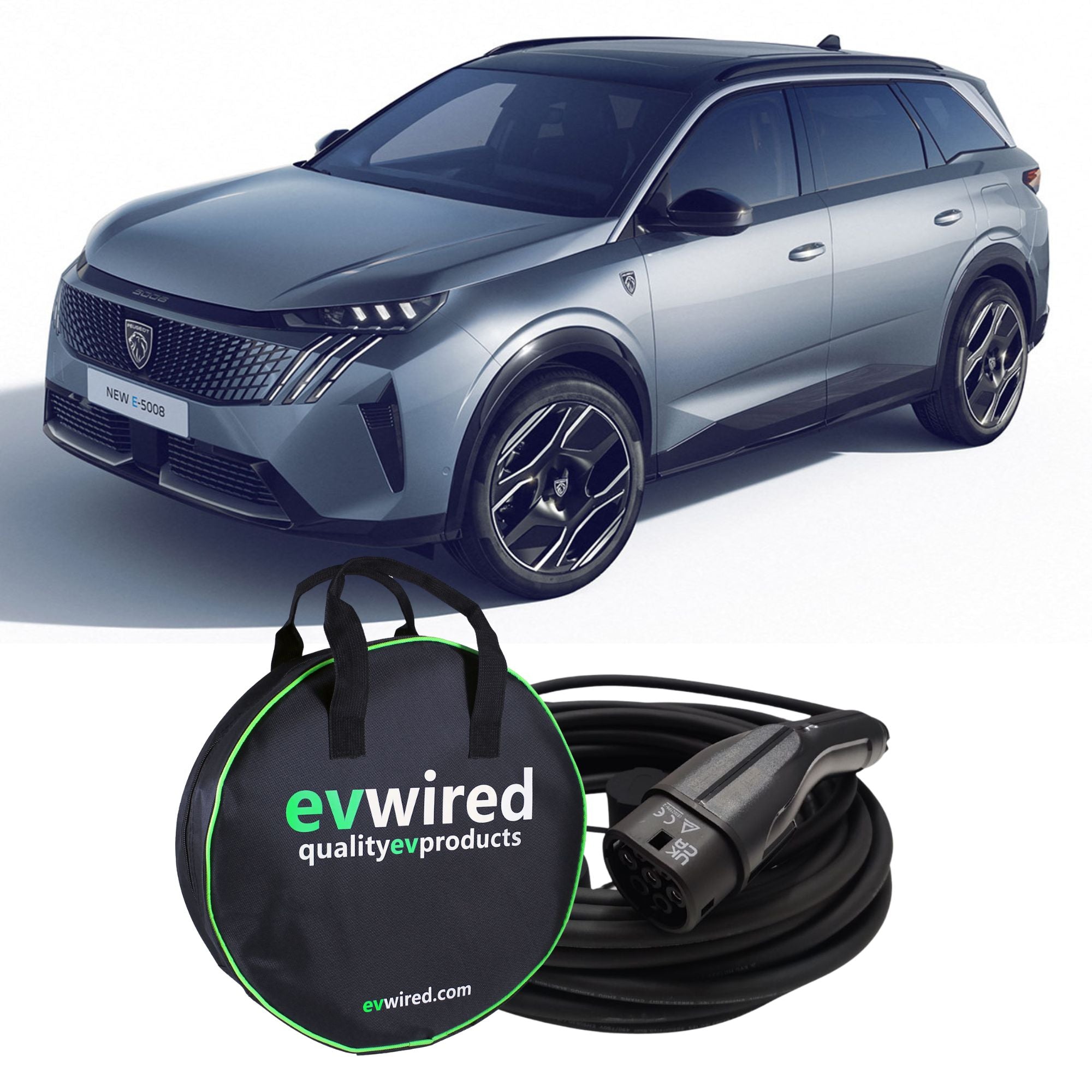 Peugeot e-5008 Charging Cable