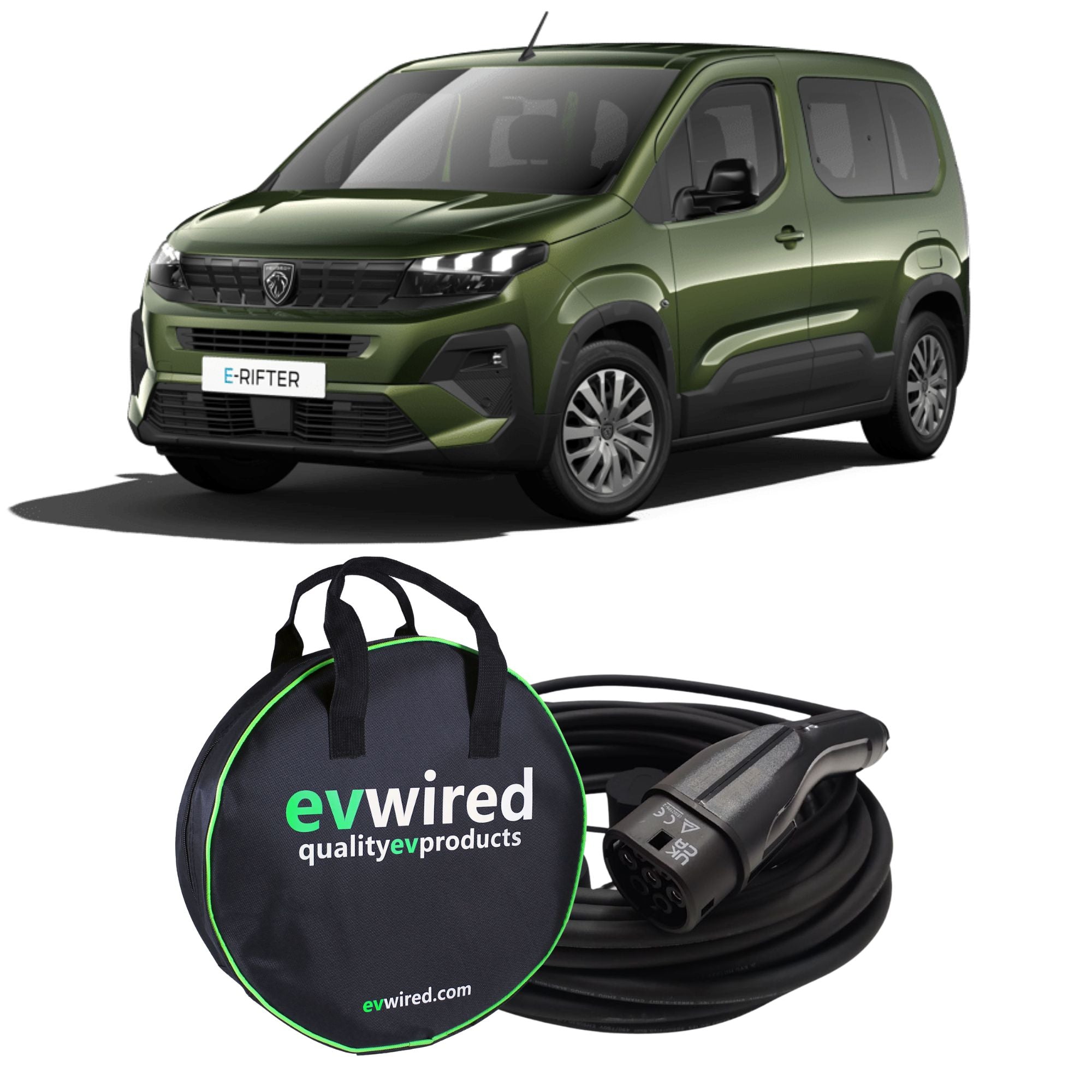 Peugeot e-Rifter Charging Cable