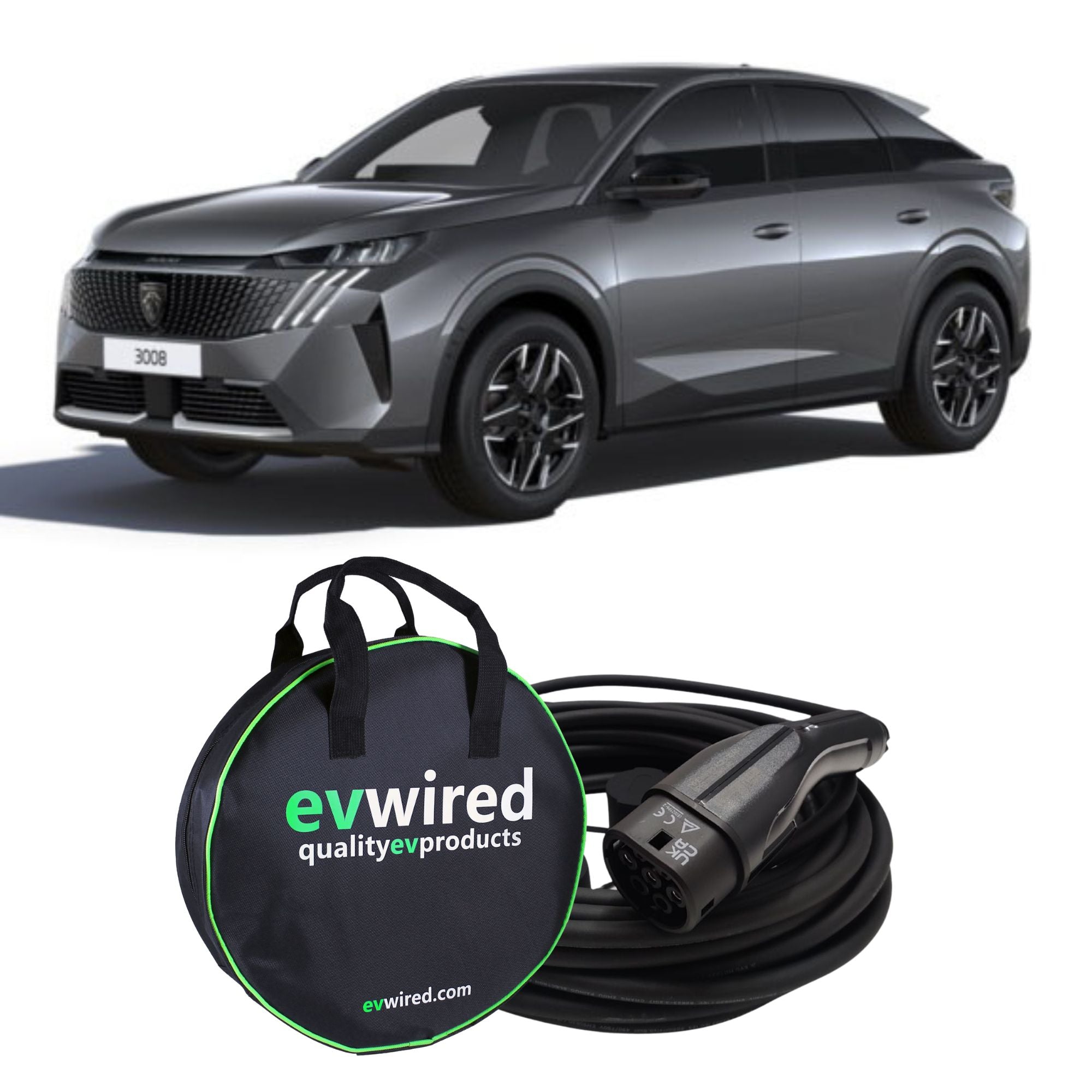 Peugeot e-3008 Charging Cable