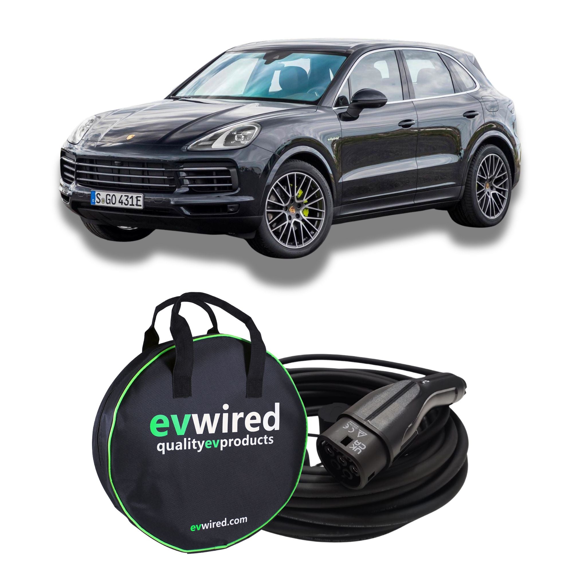 Porsche Cayenne E-Hybrid Charging Cable
