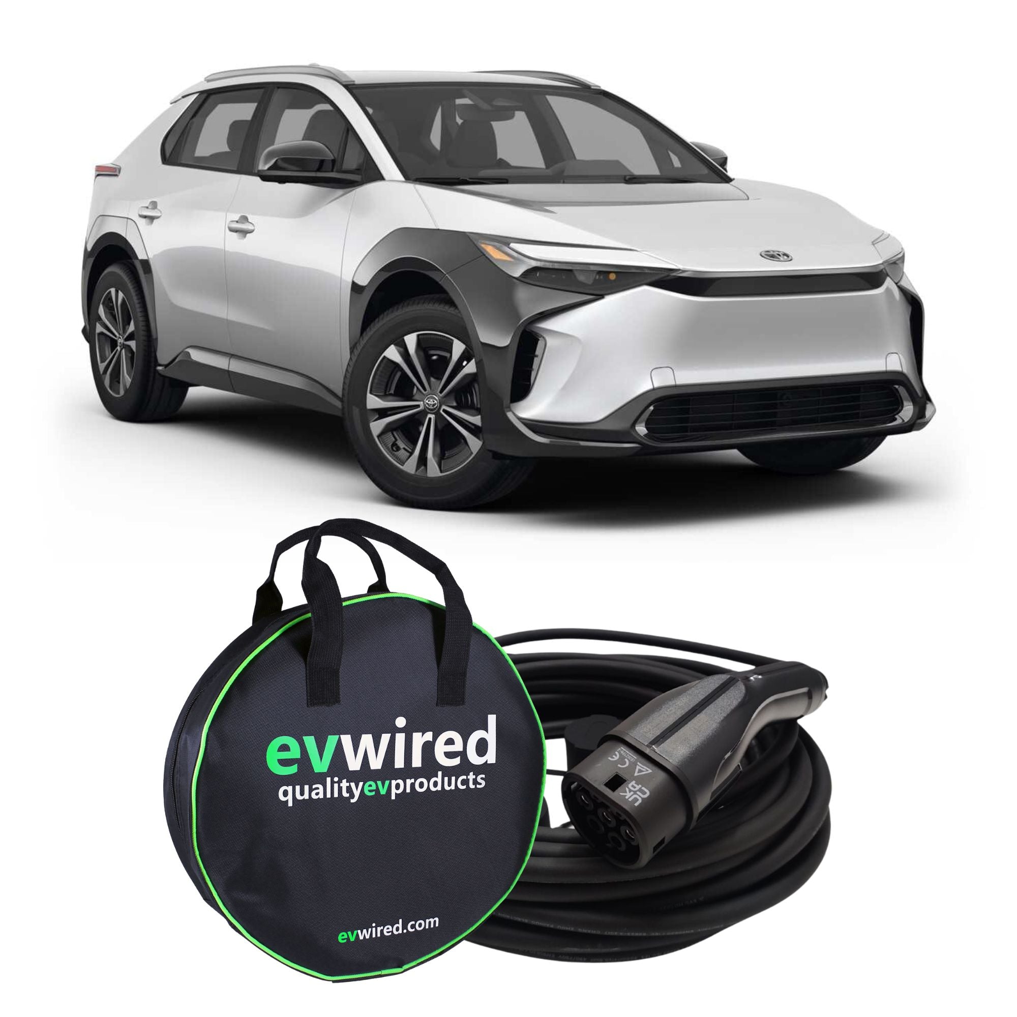 Toyota bZ4x EV Charging Cable | Fast & Free UK Delivery