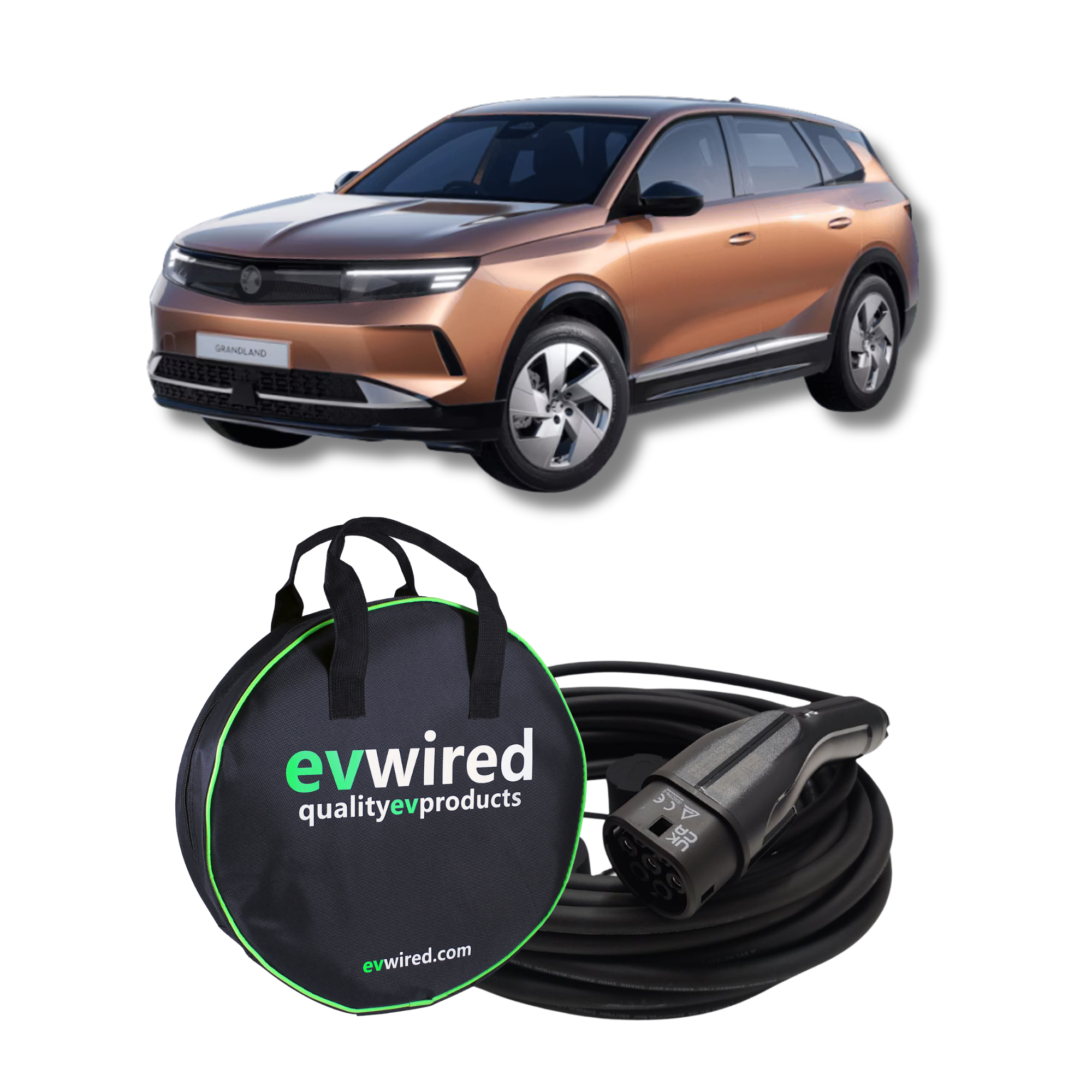 Vauxhall Grandland Electric Charging Cable