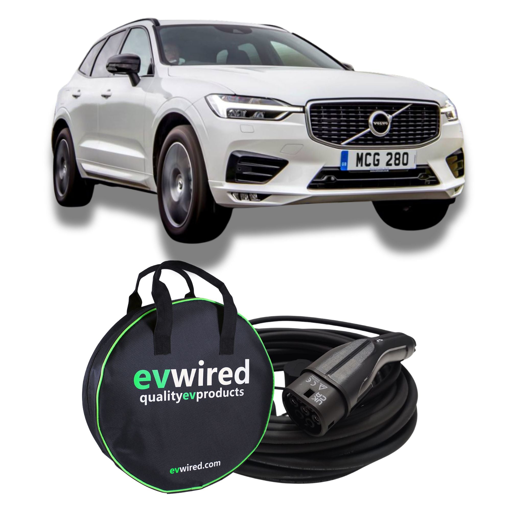 Volvo XC60 PHEV Charging Cable