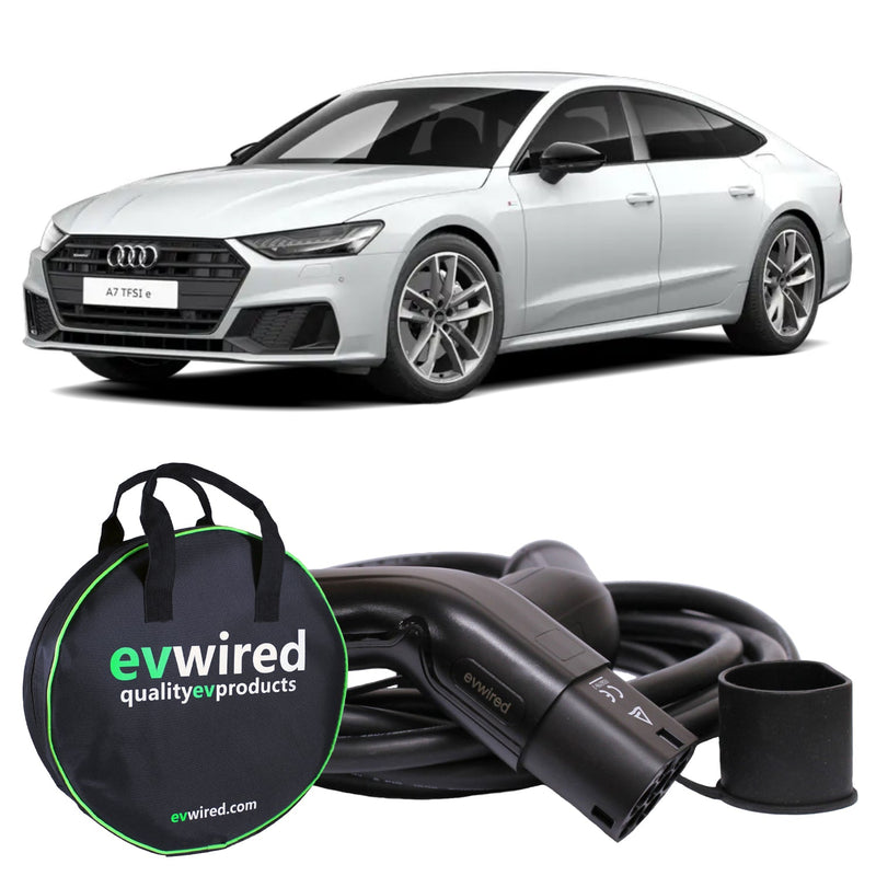 Audi A7 TFSI e Charging Cable